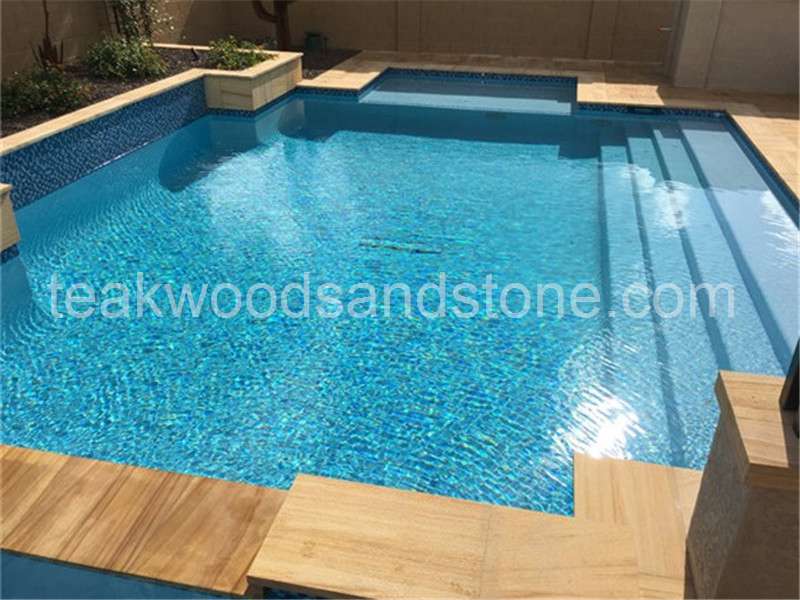 Teakwood-Sandstone-Paver-Versailles-Pattern-Sandblasted-18-Tan-Brown-Beige-Cream-Outdoor-Floor-Wall-Pool-Patio-Backyard-QDIsurfaces